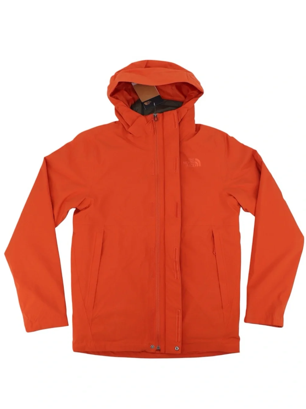 The North Face Men's Medium Carto Tri-Climate Jacket Parka Burnt Ochre Green